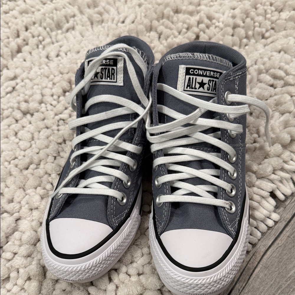 Converse Kids Charcoal High-Top Sneakers